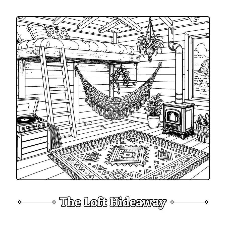 Beachside Bungalows sample page 8, interior room